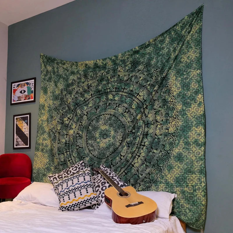 Bohemian Mandala Wall Tapestry