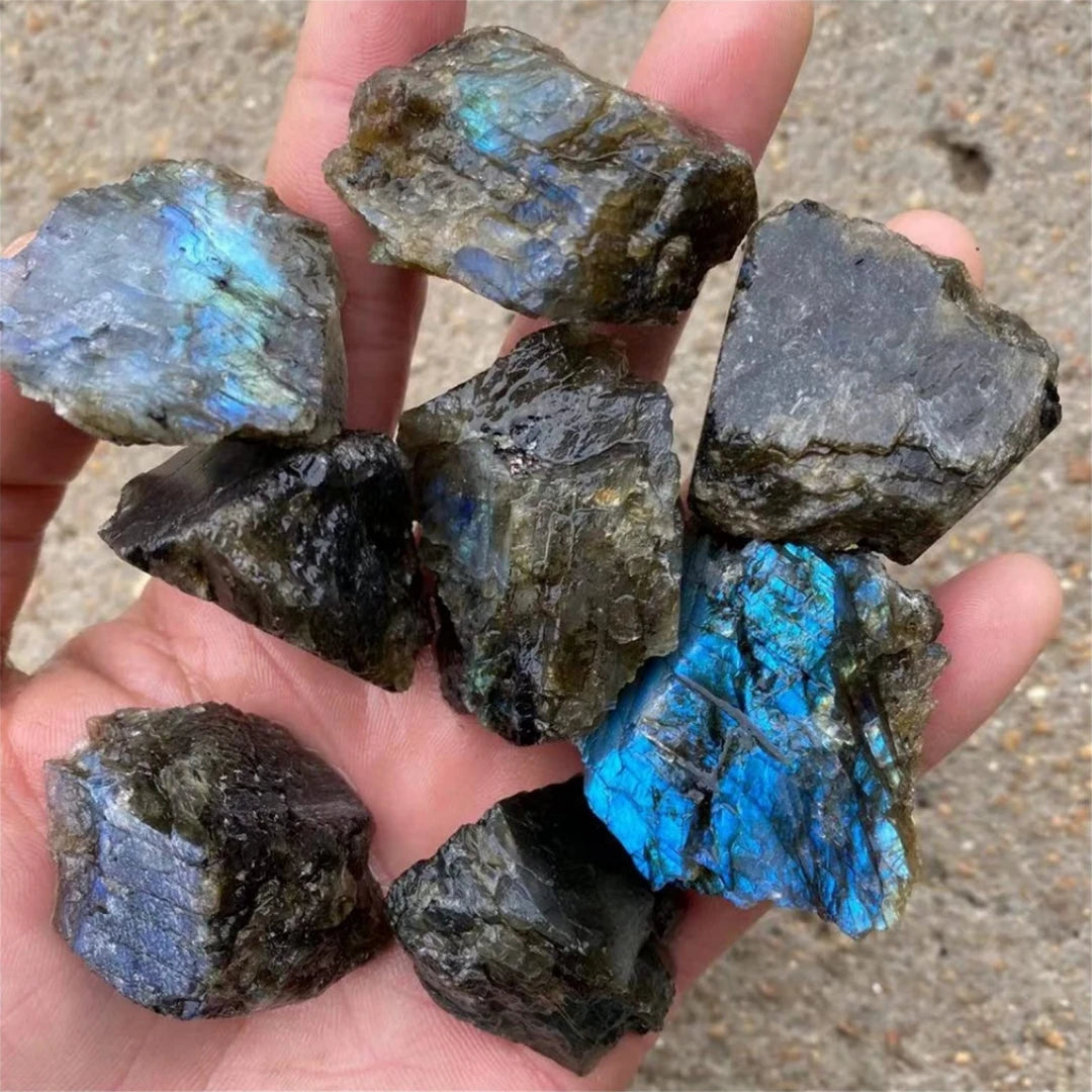 Natural Labradorite Raw Stone