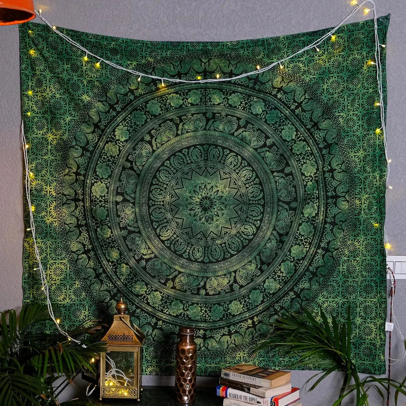 Bohemian Mandala Wall Tapestry