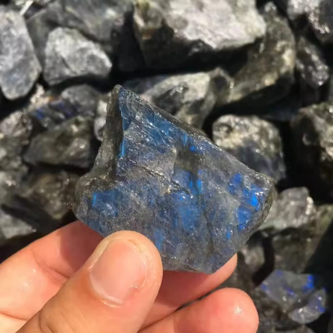Natural Labradorite Raw Stone