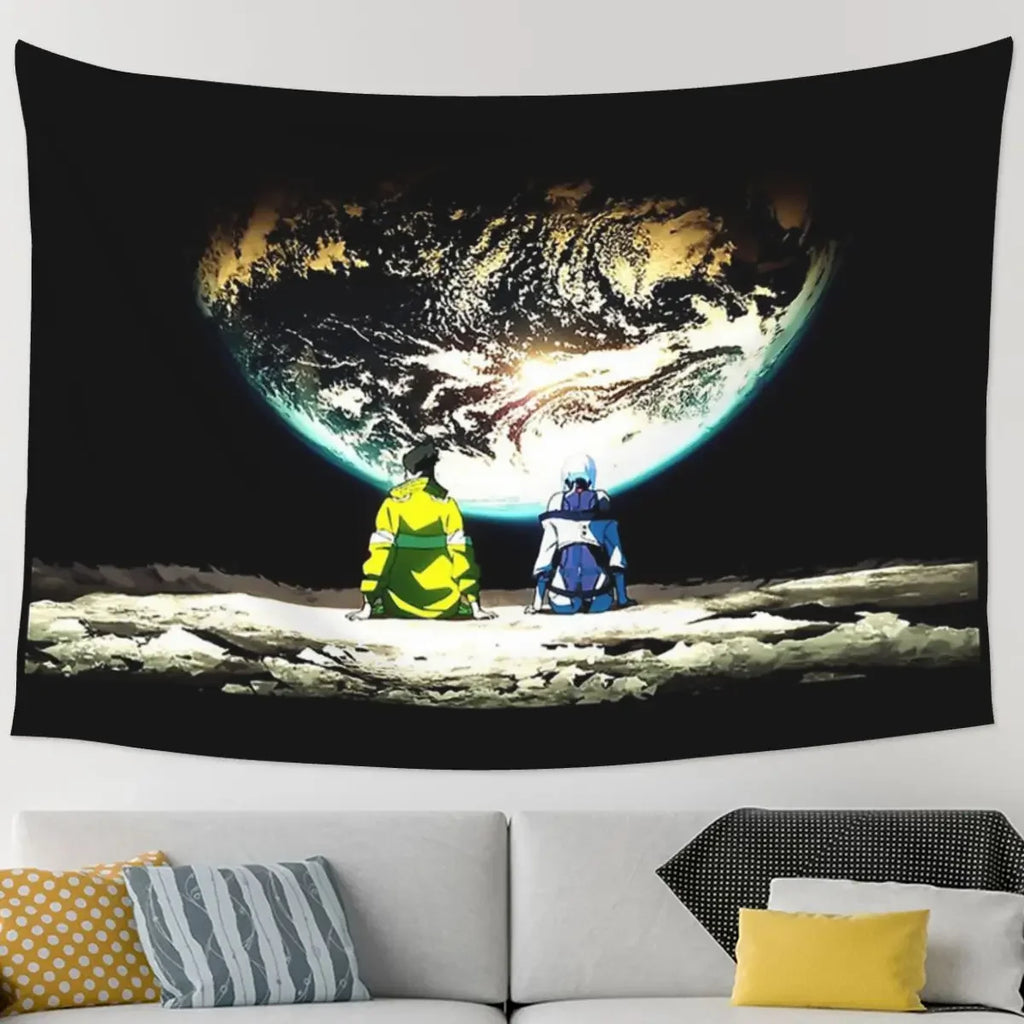 Cyberpunk Anime Wall Tapestry