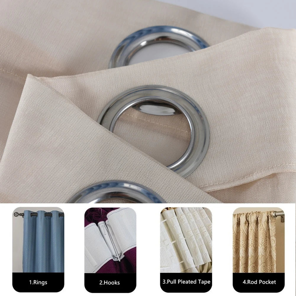 Sheer Tulle Window Curtain