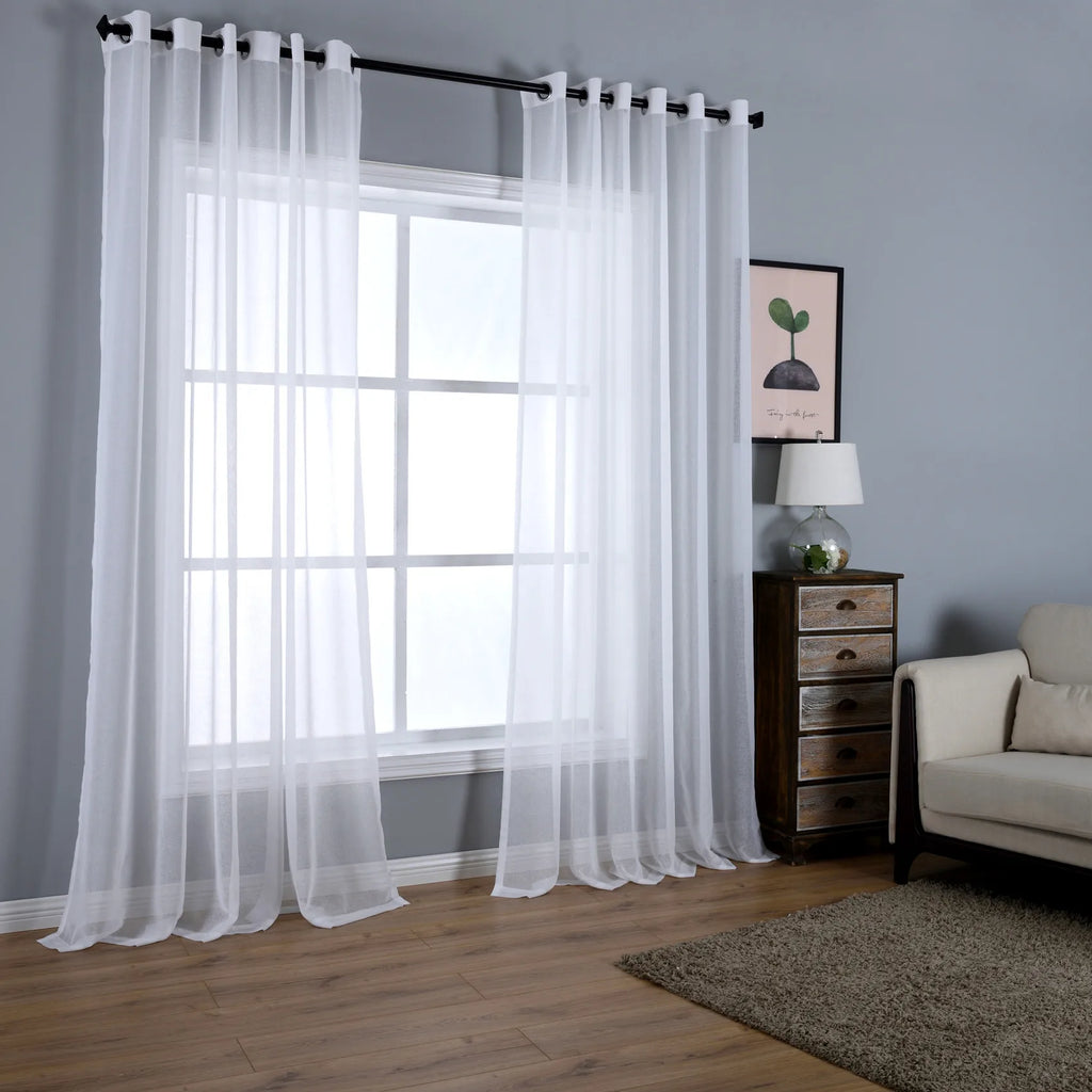 Sheer Tulle Window Curtain