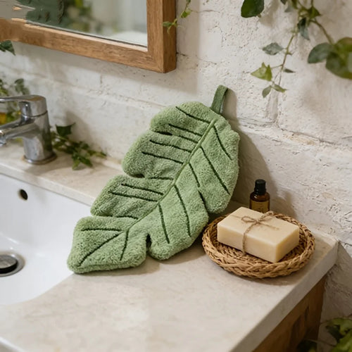 Banana Leaf Hand Towel
