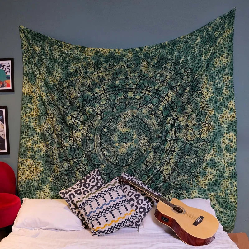 Bohemian Mandala Wall Tapestry
